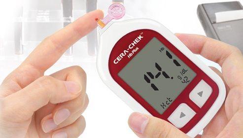 CERA-CHECK Hb Plus- Haemoglobin Analyser