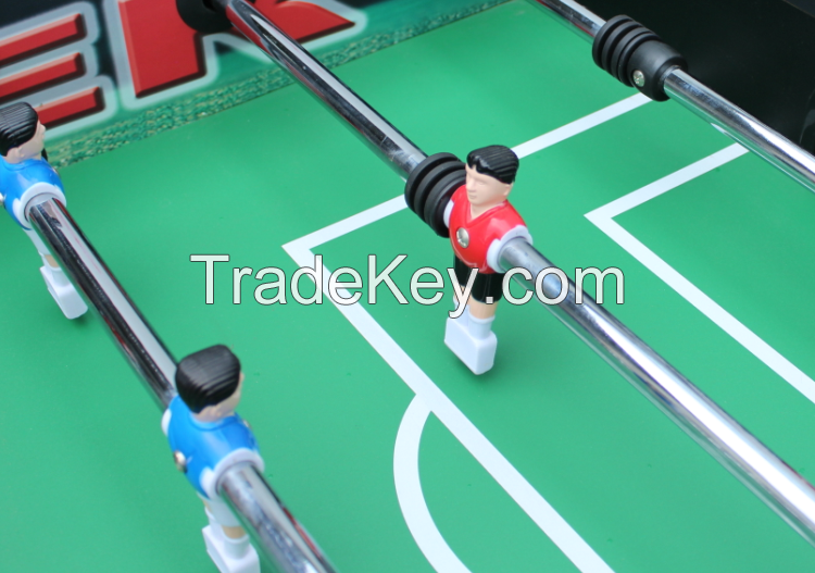 Classic and hot selling indoor game of pool soccer table foosball table baby foot table with CARB certified MDF