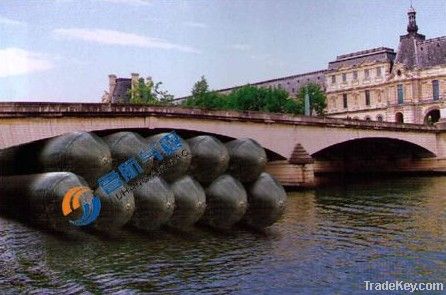 Tunnel bridge using airbags