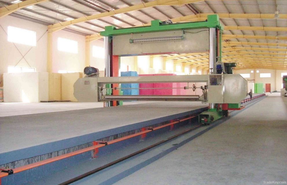 Long Sheet Foam Cutting Machine