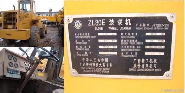 Used LiuGong Wheel Loader ZL30E