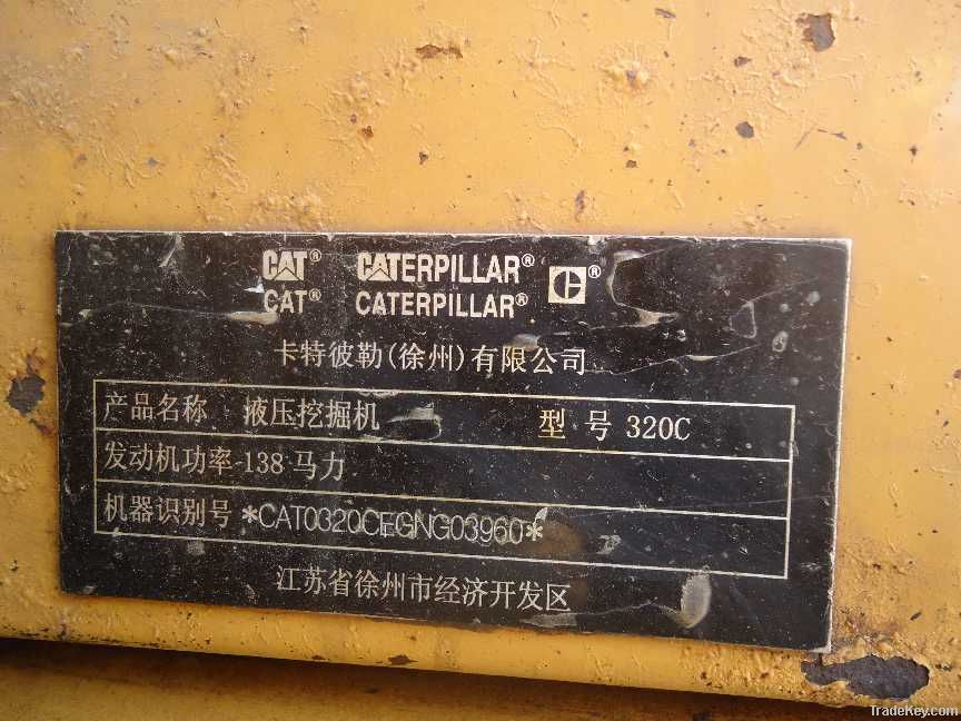 Used Cat Crawler 320C Excavator