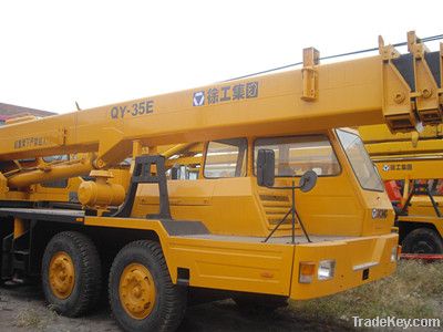 Used mobile/truck Crane XCMG 35T IN Very Good Condition