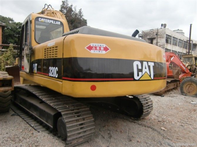 Used CATERPILLAR 320C crawler excavator