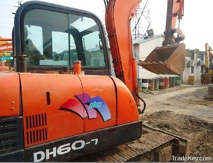 Used Doosan Crawler Excavator Dh60 Low Price