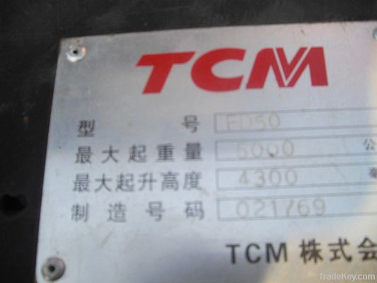 Used TCM 5T Forklift