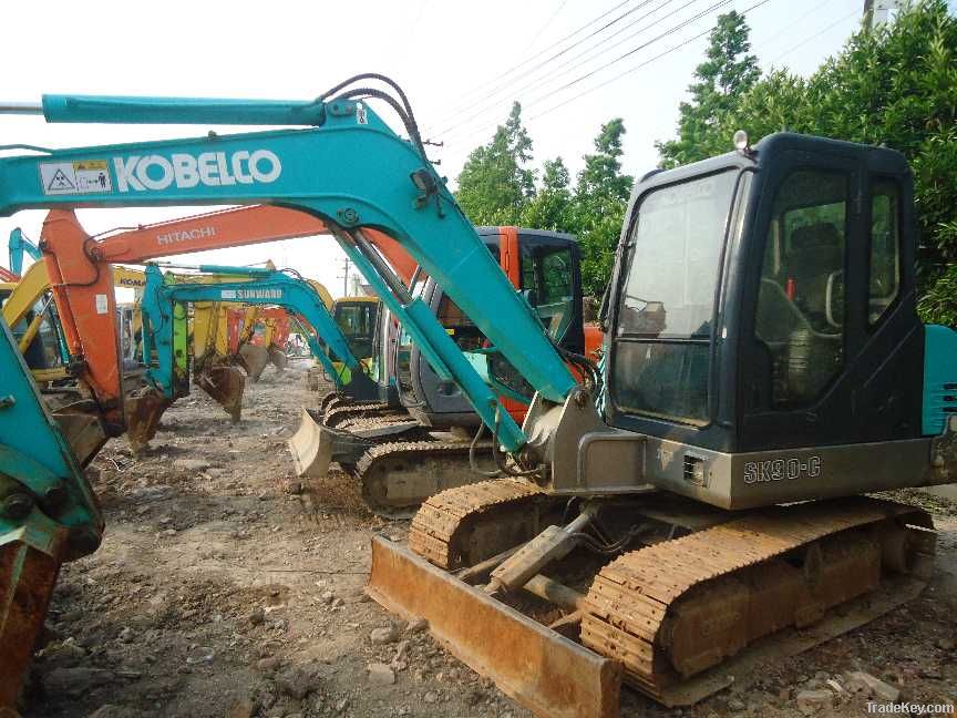 Used Crawler Excavator - KOBELCO SK90