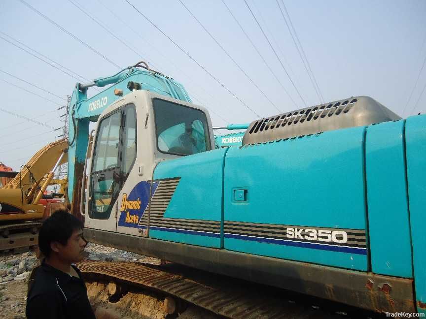 Used (Secondhand) KOBELCO CRAWLER EXCAVATOR SK350