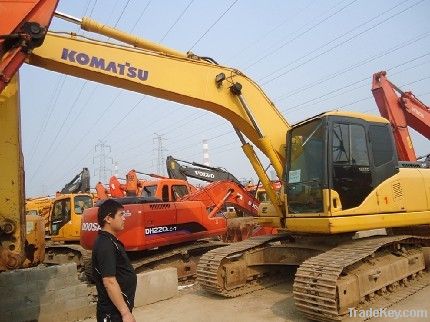 Used Komatsu PC220 Crawler Excavator