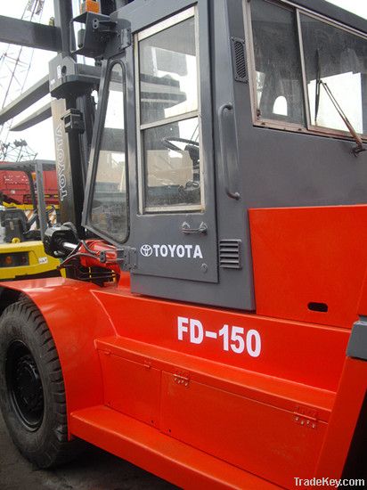 Used Toyota 15T Forklift Original Japan