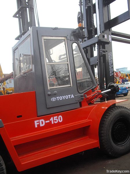 Used Toyota 15T Forklift Original Japan