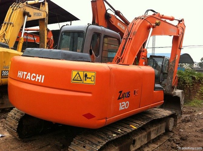 Used Crawler Excavator HITACHI ZX120 For sale at low price