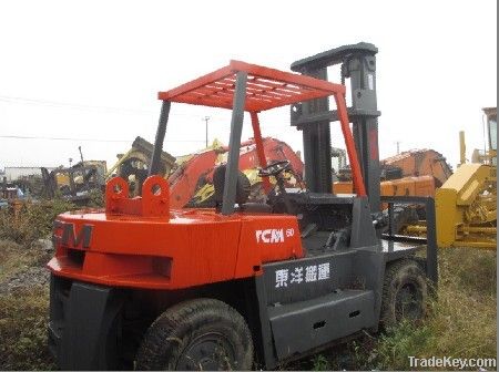 Used forklift