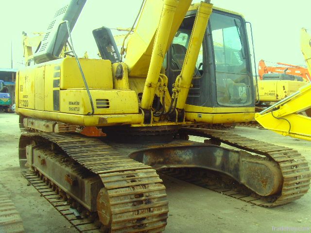 Used Komatsu PC220 Crawler Excavator