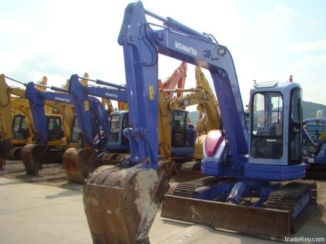 Used Komatsu PC75UU-3 Crawler Excavator