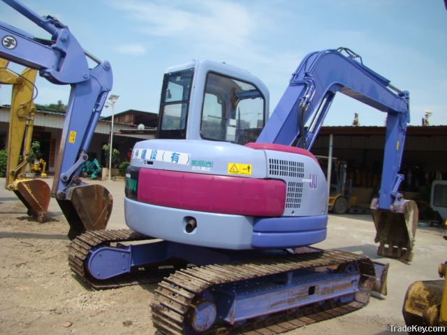 Used Komatsu PC75UU-3 Crawler Excavator
