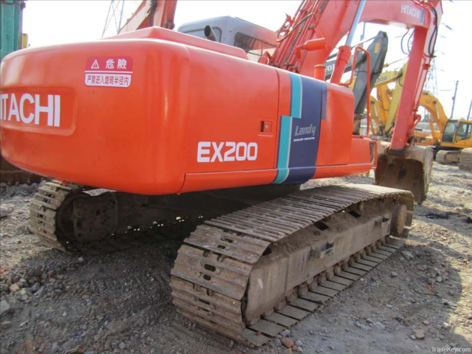 Used Hitachi EX200 Crawler Excavator