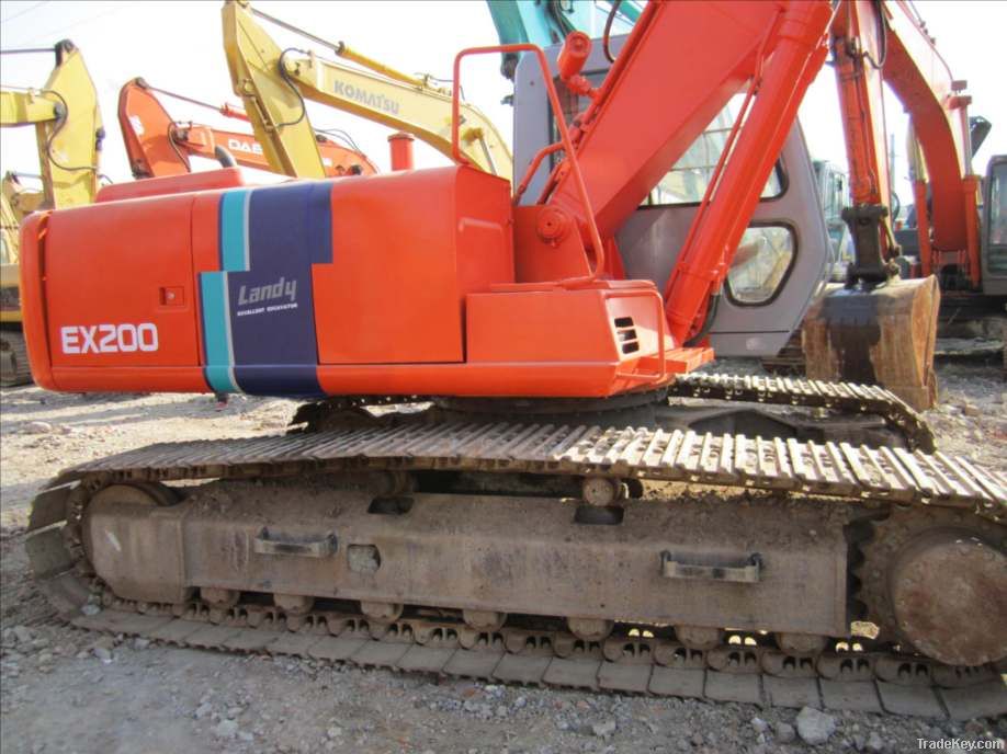 Used Hitachi EX200 Crawler Excavator