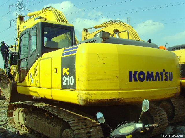Used Komatsu PC210-7 Crawler Excavator