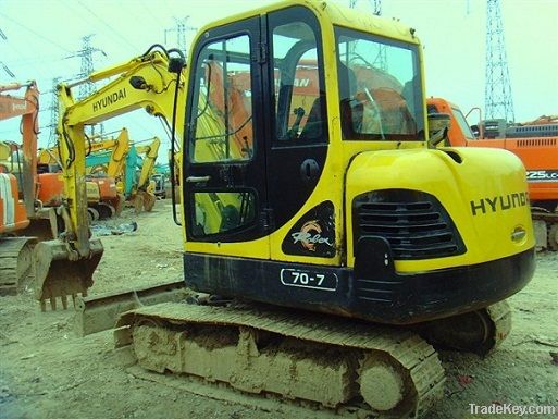 Used Hyundai 70-7 Crawler Excavator