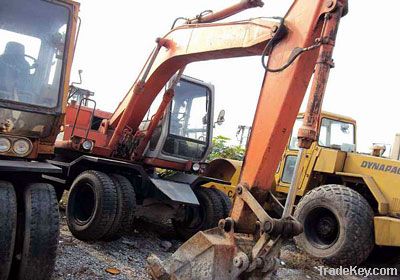 Used Hitachi EX100 Wheel Excavator