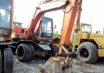 Used Hitachi EX100 Wheel Excavator