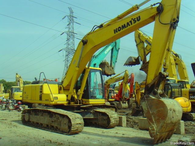 Used Komatsu PC200-6 Crawler Excavator