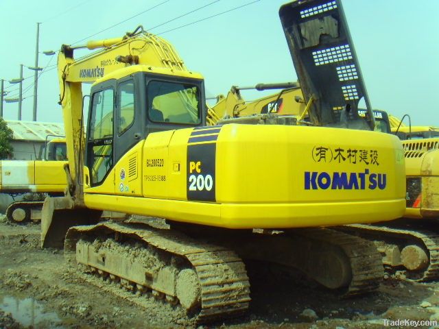 Used Excavator Komatsu PC200-7