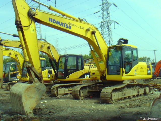 Used Excavator Komatsu PC200-7