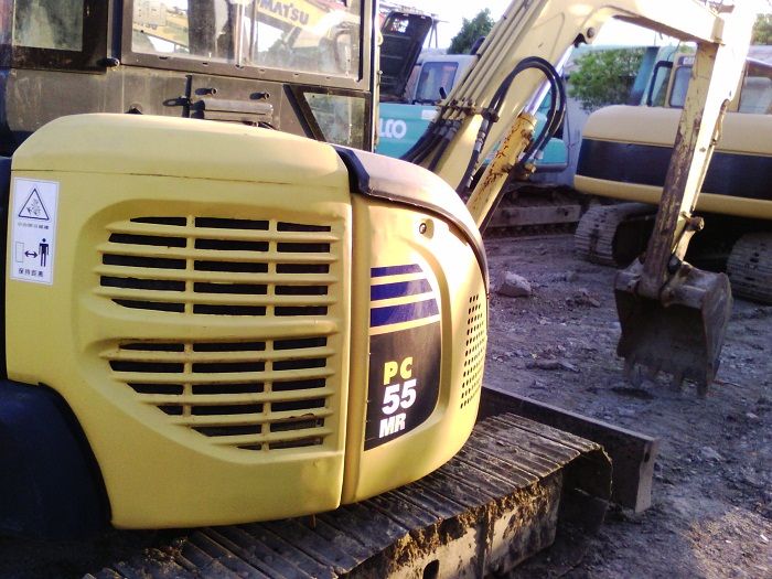 Used Excavator Komatsu PC55MR-2 supplier