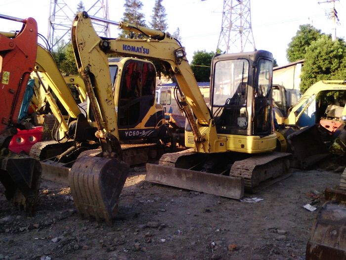 Used Excavator Komatsu PC55MR-2 supplier