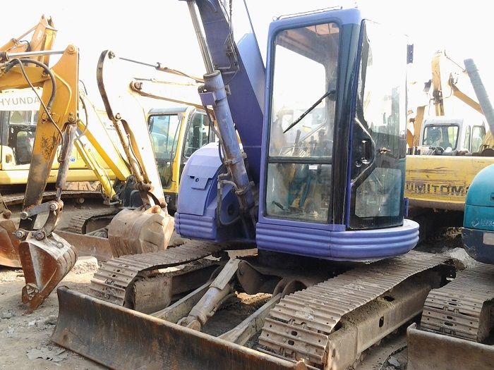 Used Hitachi EX75UR excavator