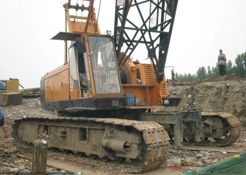 used 80ton crawler crane