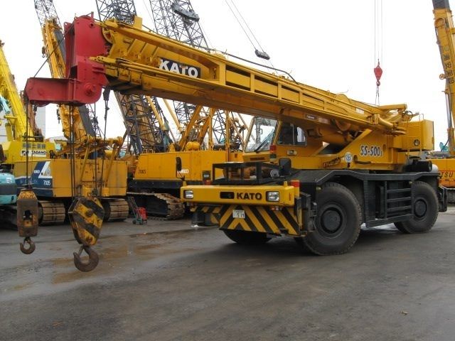 used Kato 45ton rough crane