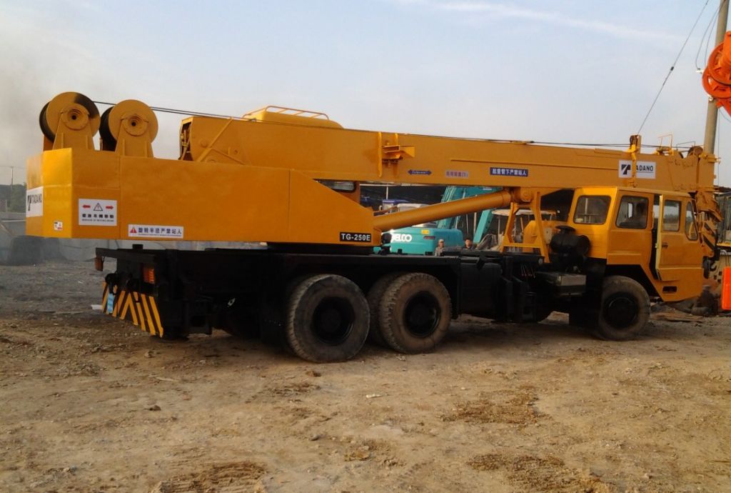 Used Tadano 25ton truck crane supplier