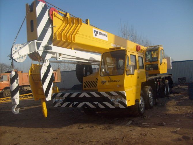 Used Tadano 55ton Truck Crane Supplier