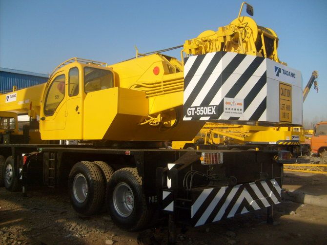 Used Tadano 55ton Truck Crane Supplier