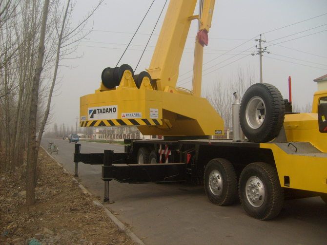 used Tadano 65ton truck crane