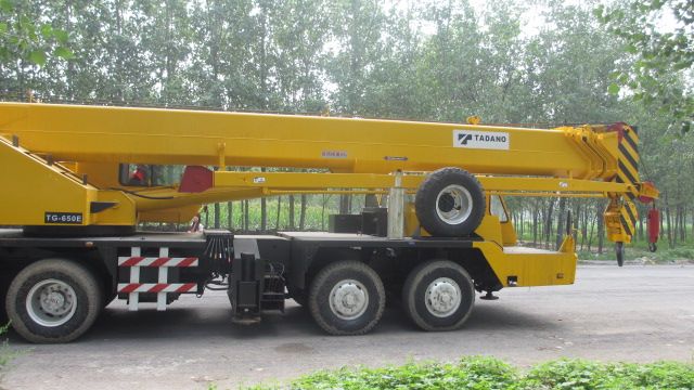 used Tadano 65ton truck crane