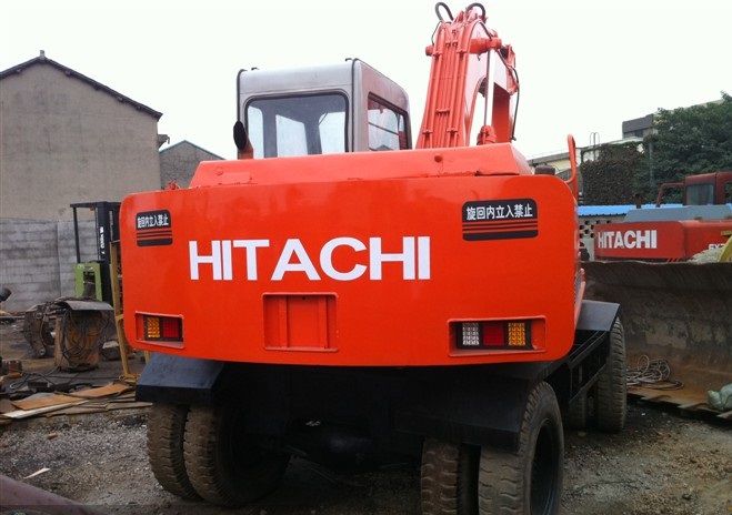 Used Wheel Excavator Hitachi EX100WD