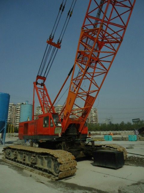 used 150ton crawler crane Hitachi KH700-2