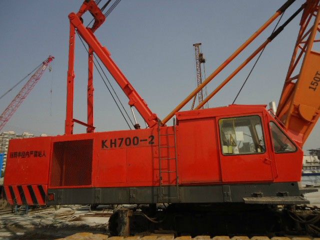used 150ton crawler crane Hitachi KH700-2