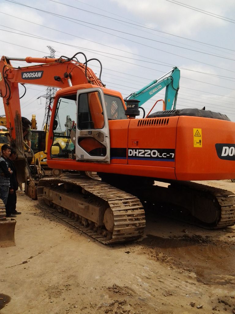Used Excavator Doosan DH220LC-7