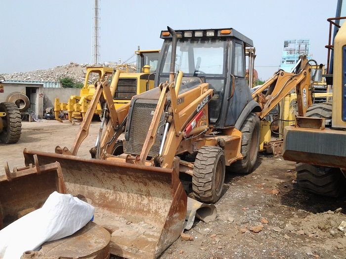 Used Backhoe loader Case 580m