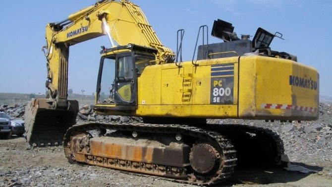 Used Komatsu PC800-7 Crawler Excavator