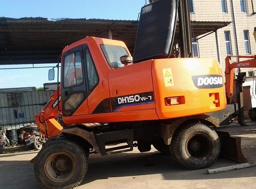 Used Doosan DH150W-7 Wheel Excavator
