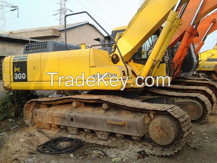 Used Crawler Komatsu Excavator PC300-7