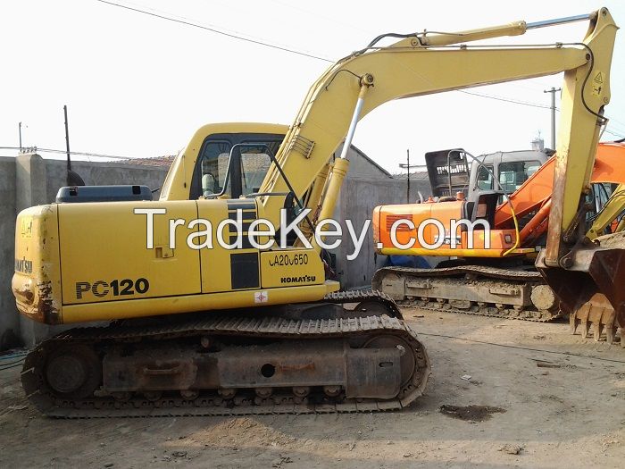 Used Crawler Excavator PC120-6 With good condition