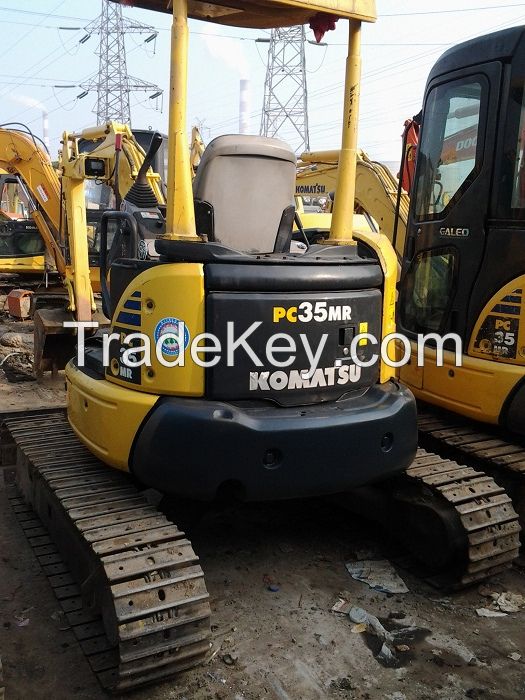 Used Komatsu PC35MR Mini Excavator