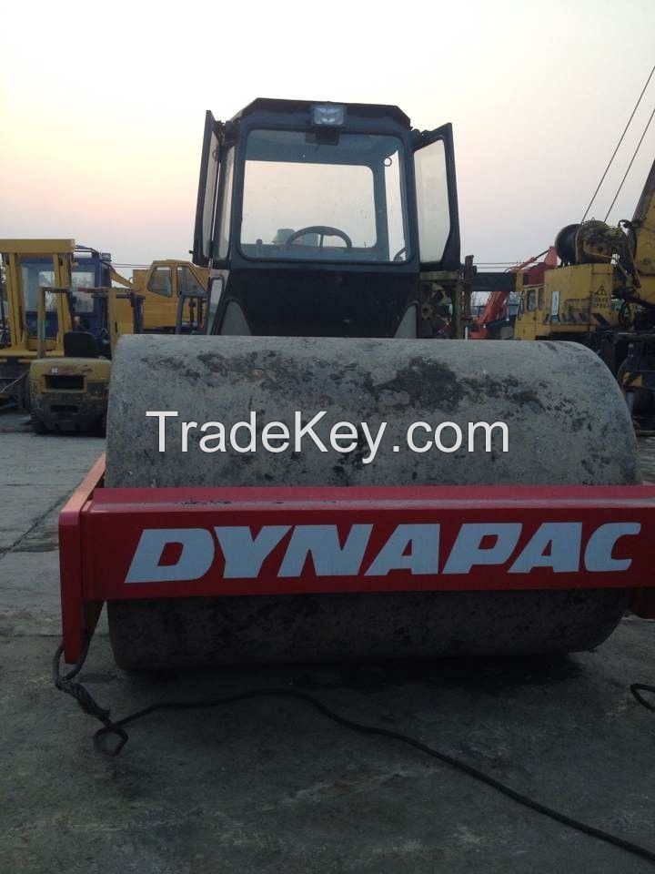 Used Road Roller Dynapac/Used Compactor CA25D for exporting 